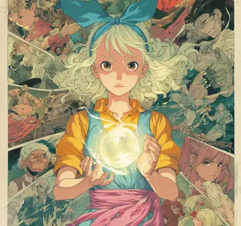 少女题材成长故事封面